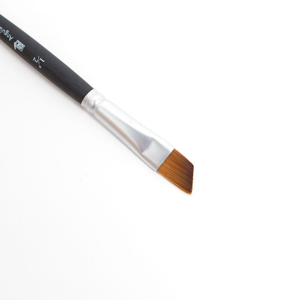 Princeton, Brushes, Art & School, Elite, Synthetic, Kolinsky Sable, Watercolor, 105319, Angle Shader, 1/2